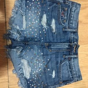 Hollister high wasted shorts